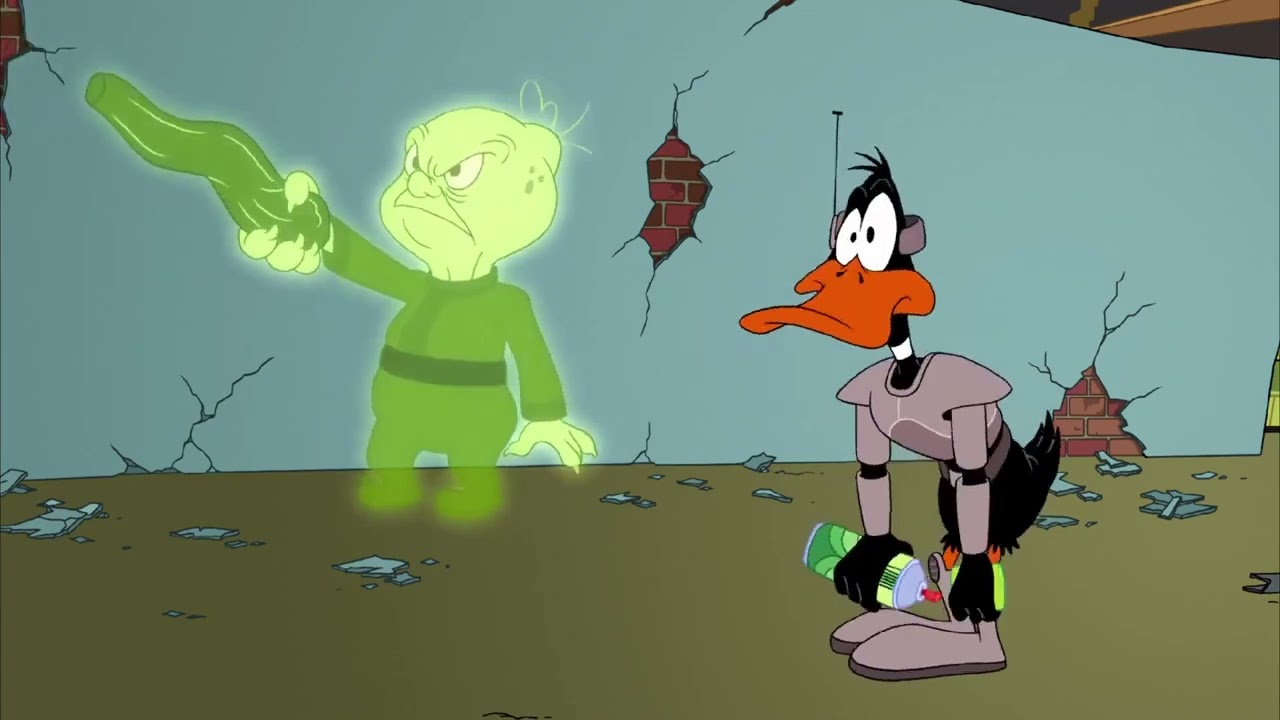 daffy duck duck dodgers in attack of the drones