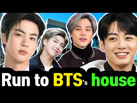 Visit all the houses where BTS's Jungkook, RM, Jimin, and Jin live in just 15 minutes. #BTS Tour 6