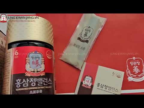 Video Cao Hồng Sâm Jung Kwan Jang Extract Balance 200g
