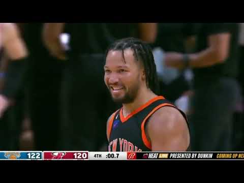 CRAZY GAME Final seconds of Miami Heat vs. New York Knicks! NBA Season 2022–2023