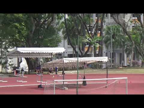 2019 NSG B Div Boys 400m Hurdles Heat 3