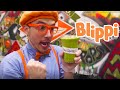 Blippi Makes Fruit Smoothies Healthy Eating Videos For Kids Learning Videos For Children