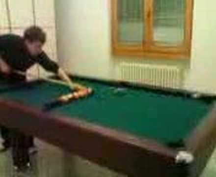 A Brogna il solito mago del biliardo..