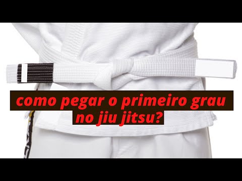 Como pegar o primeiro grau no Jiu Jitsu ?