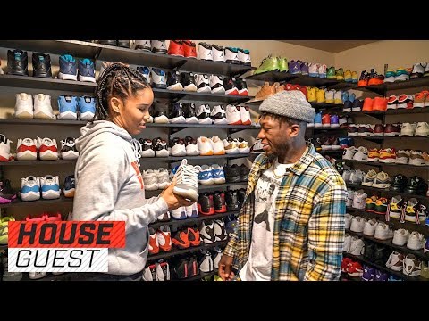 Tamera 'Ty' Young's Epic Sneaker Closet | Houseguest with Nate Robinson | The Players' Tribune
