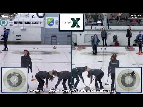 Sadie Tolton vs. Lexi Marfil - Draw 5 - Xplore U18 Girls Northern Ontario Provincials