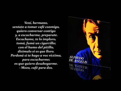 ALFREDO DE ANGELIS & OSCAR LARROCA: CAFÉ PARA DOS - TANGO CON LETRA DETALLADA (LYRICS)