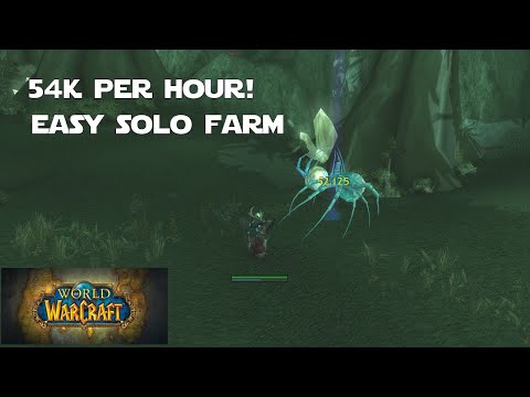 54k Per Hour Beginner Gold Farm -  World of Warcraft Shadowlands or TBC Classic Gold Making Guides