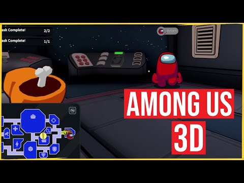 Among Us 3D Demo - First Time Playing! No Commentary Gameplay - YouTube