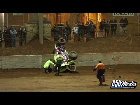 Speedcars: Kaleb Currie Rollover - Archerfield Speedway