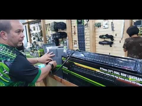 BRIGHT SABRE Dual Row Multi-Function LED LIGHT BAR | IRONMAN 4X4