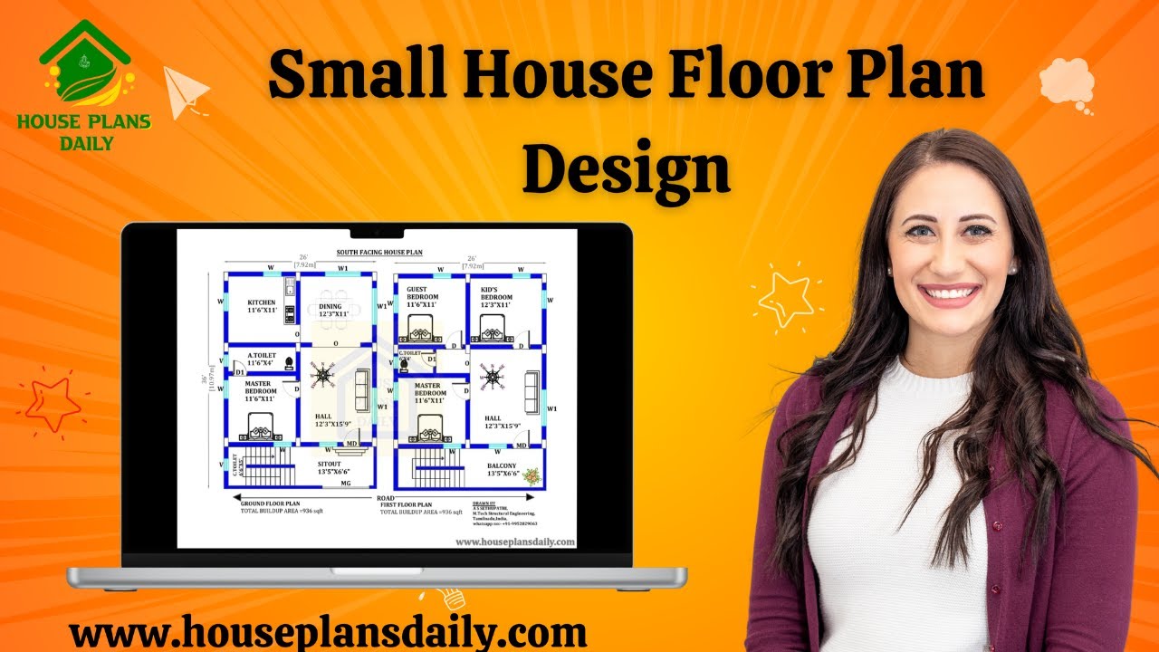 SMALL HOUSE FLOOR PLAN DESIGN