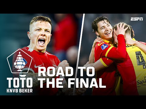 Alle HOOGTEPUNTEN van de TOTO KNVB Beker 2024/25 🏆🗺️