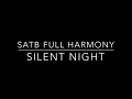 SATB Four Part Harmony Silent Night