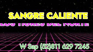 SANGRE CALIENTE LOS TIGRES DEL NORTE KARAOKE CON SEGUNDA VOZ ORIGINAL