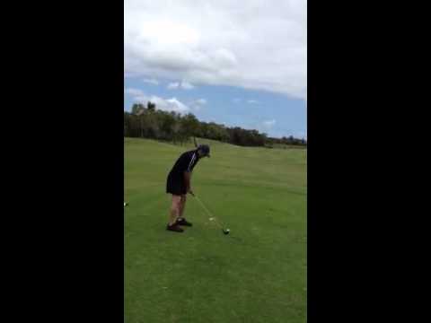 Woodstock hits exploding golf ball