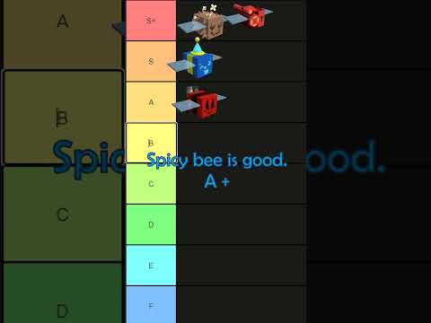 Best Mythic bees - tier list #beeswarmsimulator  #roblox