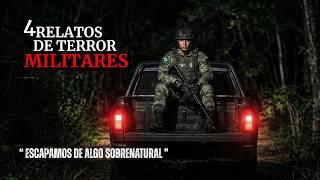 ESCAPAMOS DE ALGO NA SELVA | 4 RELATOS ASSUSTADORES DE MILITARES