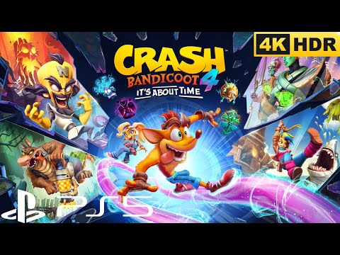 (PS5) Crash Bandicoot 4: It's About Time | Intro | 4K 60FPS HDR |