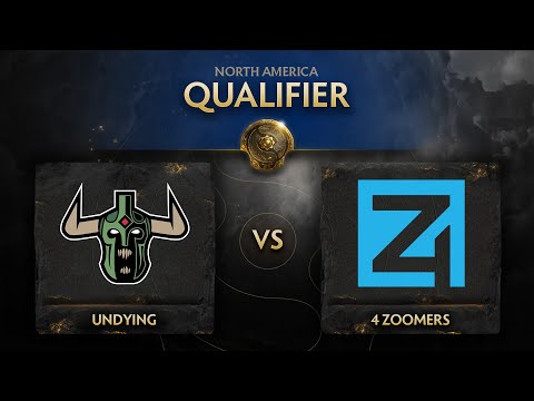 Undying vs 4 Zoomers Game 3 - TI10 NA Qualifiers: Grand Finals w/ Lyrical & Aui
