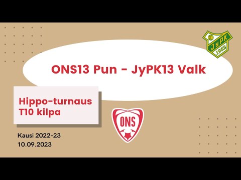 Hippo-turnaus, ONS13 Punainen - JyPK13 Valkoinen