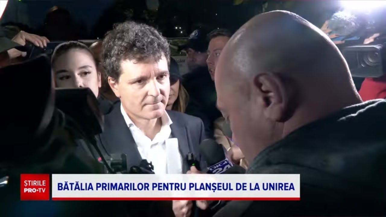 Cum l-au confruntat polițiștii locali de la Sectorul 4 pe Nicușor Dan în Piața Unirii