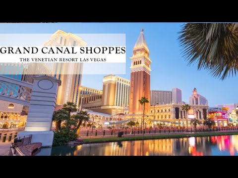 Compras nas LOJAS DO GRAND CANAL no VENETIAN HOTEL | #venetian