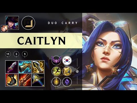 Caitlyn ADC vs Zeri - KR Master Patch 25.24