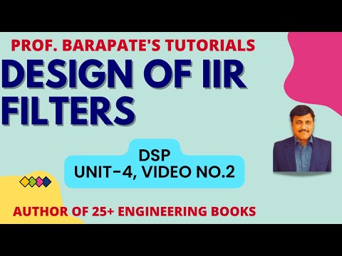 IIR FILTERS DESIGN