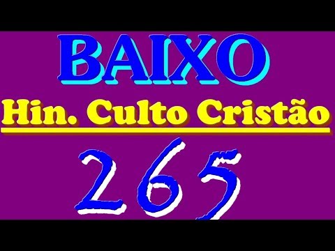 265-  TERÁS  VIDA  EM  OLHAR  PRA  JESUS  -  BAIXO