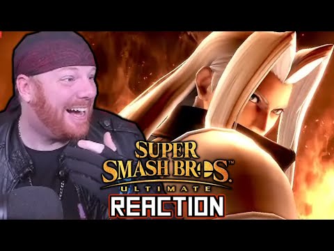 Krimson KB Reacts: Mr. Sakurai Presents: "Sephiroth" - Smash Bros. Ultimate