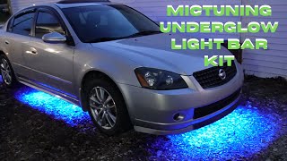 MicTuning Underglow Light Bar Kit Easy Install REVIEW