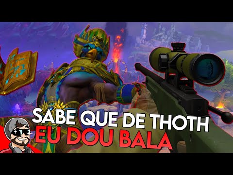 THOTH MID, Sabe que com ele eu dou BALA! - ⚡ Smite BR Master Ranked Conquista