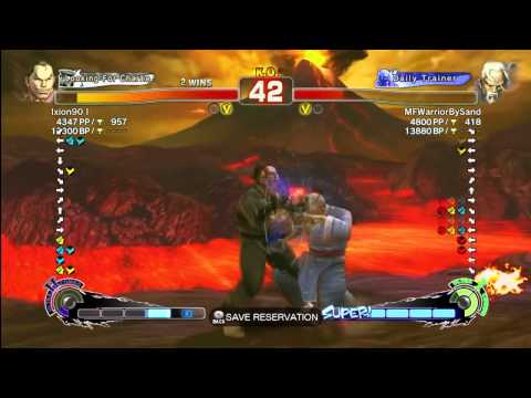 Ixion90 I [Dan] vs MFWarriorBySand [Gen] SSF4 Arcade Edition