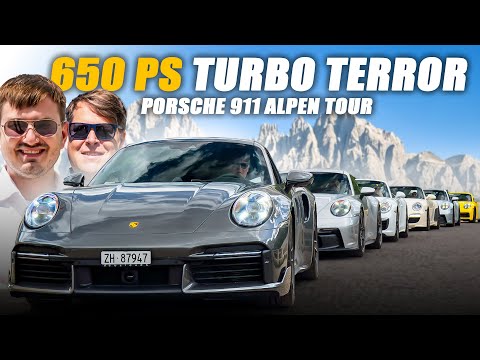 Völlig irre! Ich darf im Turbo S durch die Dolomiten ballern! Porsche 911 Alpentour Teil 1