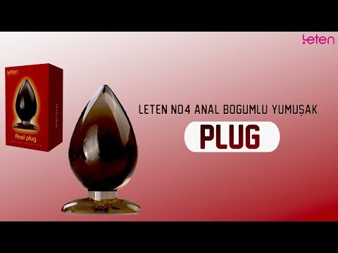 Leten No4 Anal Boğumlu Yumuşak Plug