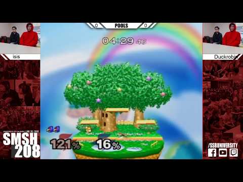SMSH 208 - ISIS vs. Duckrobin - Melee Singles pools