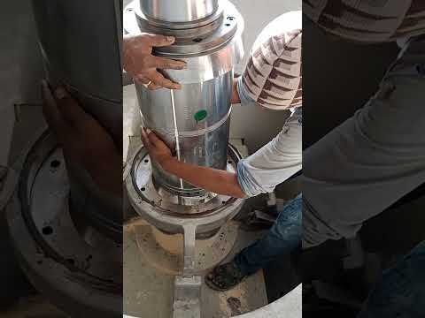 #Install bearing catrighe of VSI#stonecrusher #viralvideo #knowledge # technical