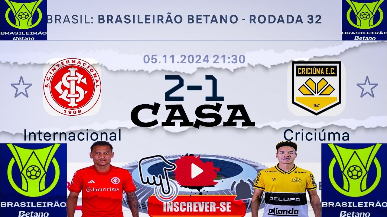 Palpites De Futebol Desta Terça-Feira 05/11/2024