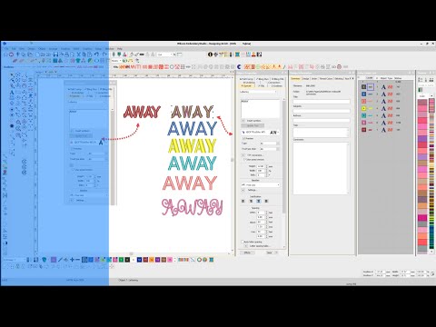 Convert True Type Fonts to .esa file