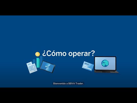 ¿Cómo operar BBVA Trader?