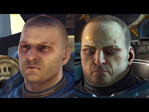 Leandros Accuses Titus Of Being A Heretic Scene - Warhammer 40K