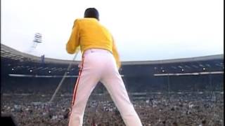 Queen - One Vision (Live at Wembley)