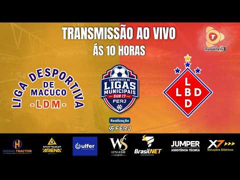 LIGA MACUCO VS LIGA BOM JARDIM / CAMPEONATO DE LIGAS MUNICIPAIS SUB 17