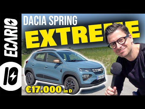 Dacia Spring Extreme 👉 cheapest electric car now even more powerful