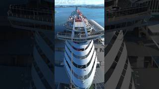 🔴⚪️VIRGIN BRILLIANT LADY LOOKING GOOD AT SAN JUAN😎  #cruiseship #cruise #cruisetour