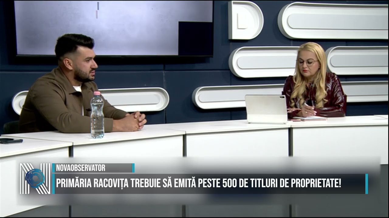 Primăria Racovița trebuie să emită peste 500 de titluri de proprietate!