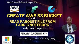 Create AWS S3 Bucket and Read Parquet File from Fabric Notebook