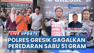 Pengedar Sabu Tak Kapok Dipenjara, Residivis Kembali Diringkus Polres Gresik sebelum Edarkan Narkoba