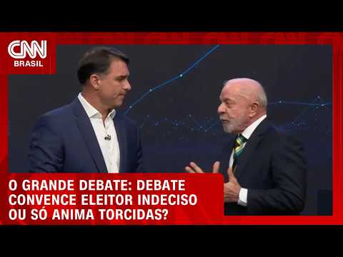 Debate convence eleitor indeciso ou só anima torcidas? | O GRANDE DEBATE